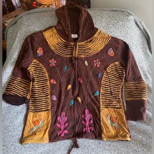 Greater Good hooded jacket sz 3xl